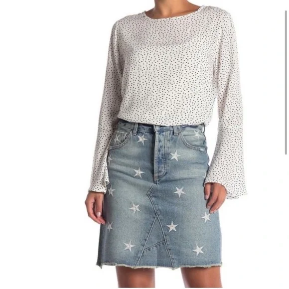 VELVET Heart Yelena Classic Fit Star Skirt vintage! - Picture 3 of 9